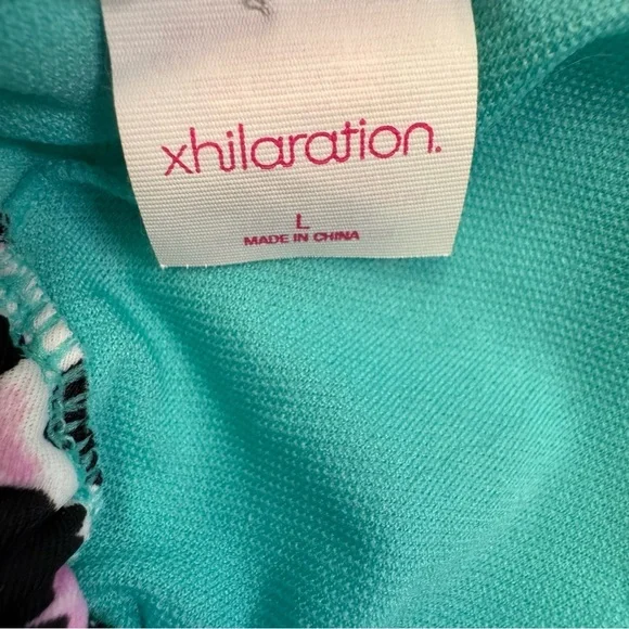 Xhilaration Multicolor Leopard Print Bikini Size Medium Sequins on Suit NWT - Picture 7 of 10